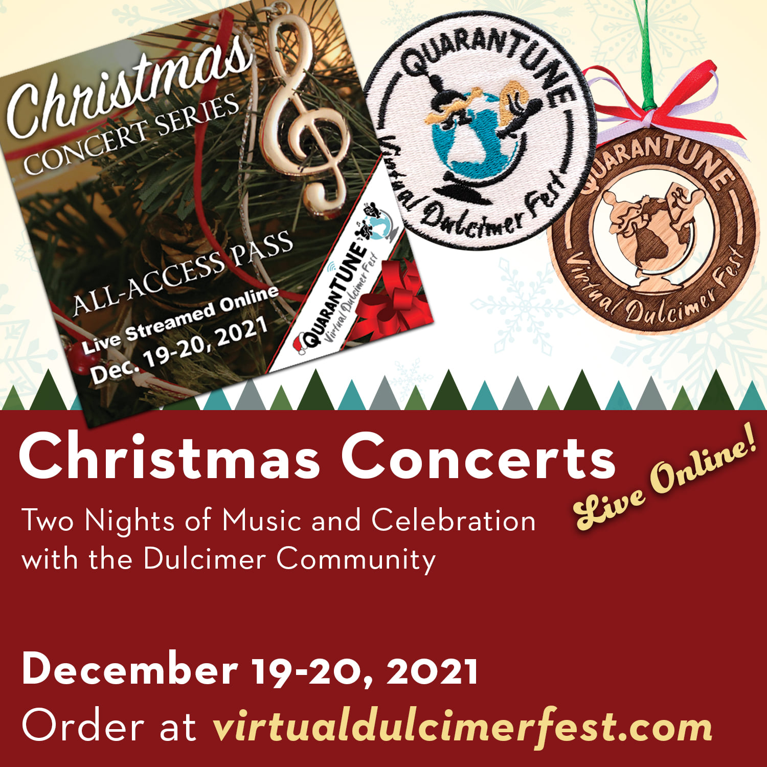 QDF Christmas concerts 2021