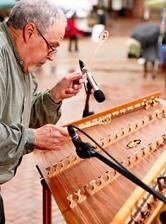 'All Through the Night' using hammered dulcimer chord rolls