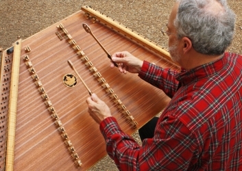 Timothy Seaman on the Hammered Dulcimer